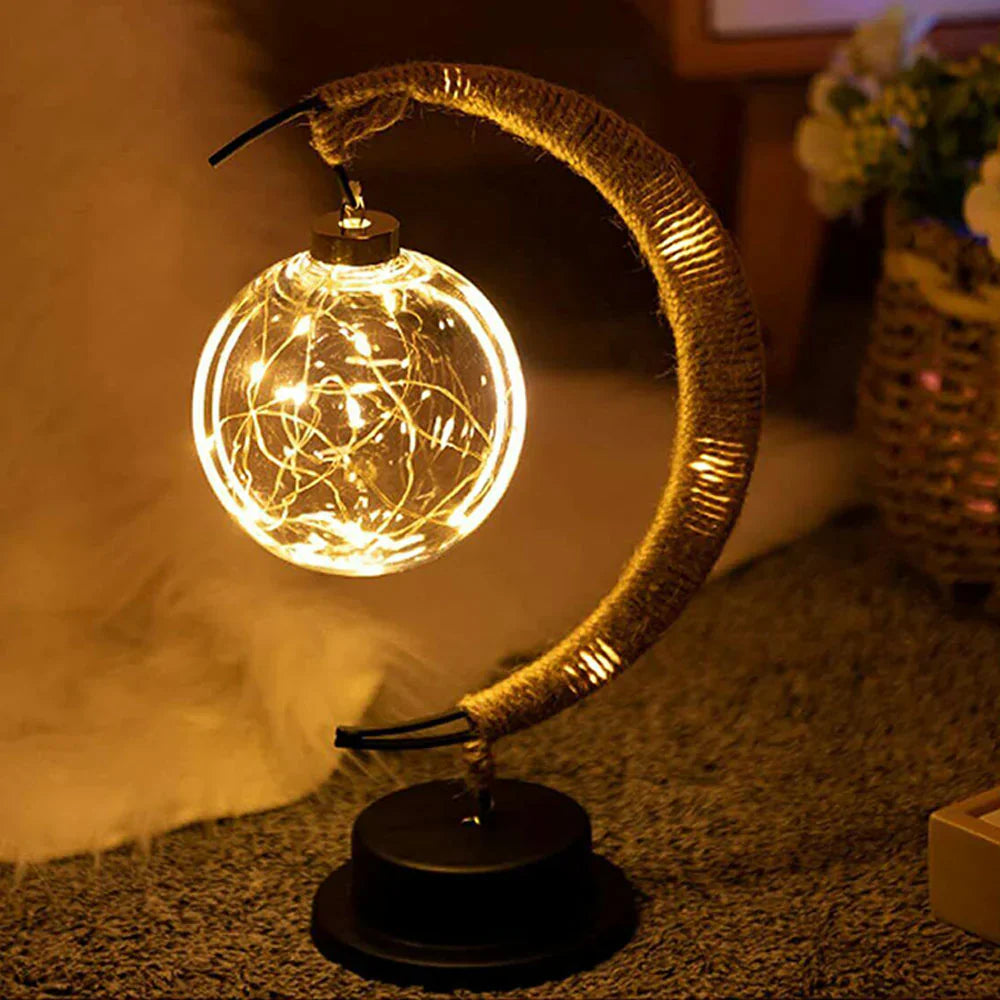 Enchanting Ambient Moonlight Lamp - LunaGlow-Heavenly Blue-Nora Luxe