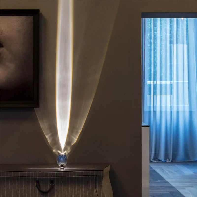 Enchanting Crystal Eye Night Lamp - StarGlow-Eye of the Sky-3 Colors Adjustable-Nora Luxe