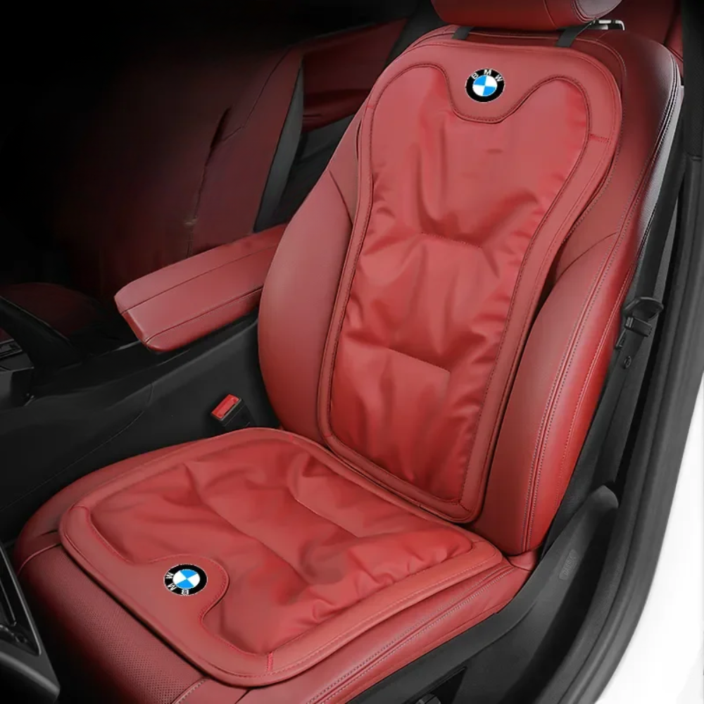 Ergonomic Car Back Cushion – Lumbiva-Black-Without Logo-Nora Luxe