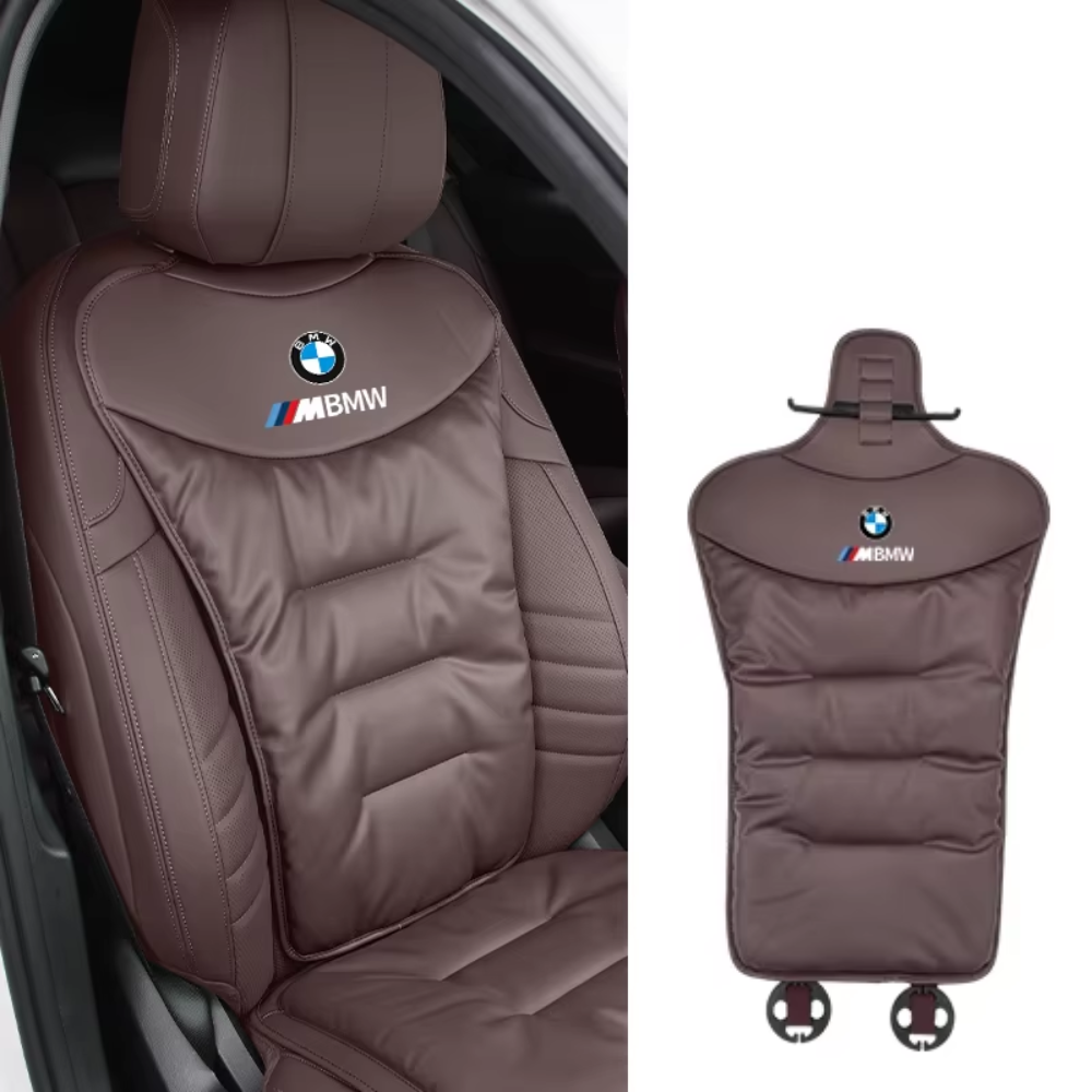 Ergonomic Car Back Cushion – Lumbiva-Brown-Without Logo-Nora Luxe