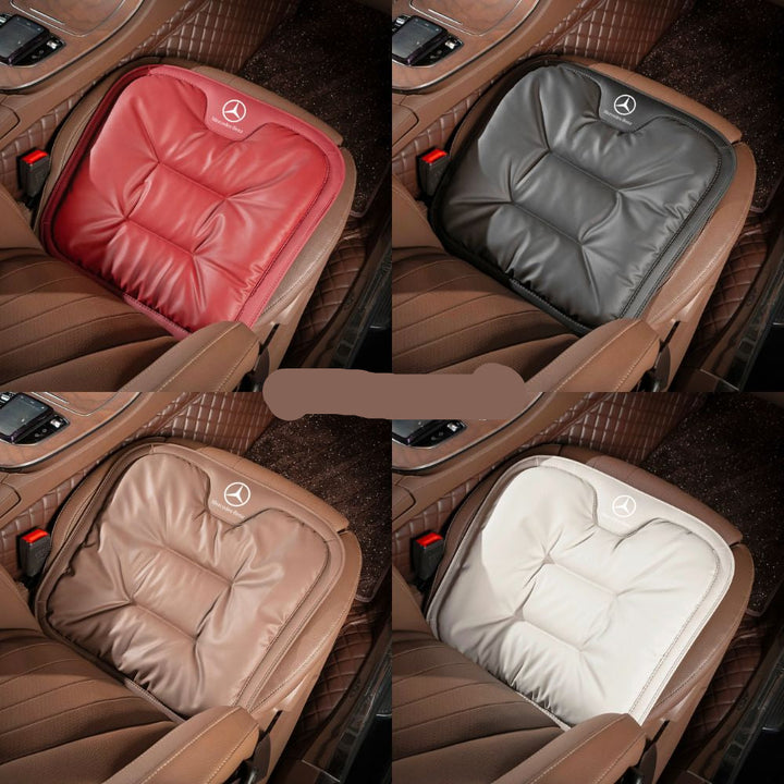 Ergonomic Car Seat Cushion Custom Made – Velario-Black-Without Logo-Nora Luxe