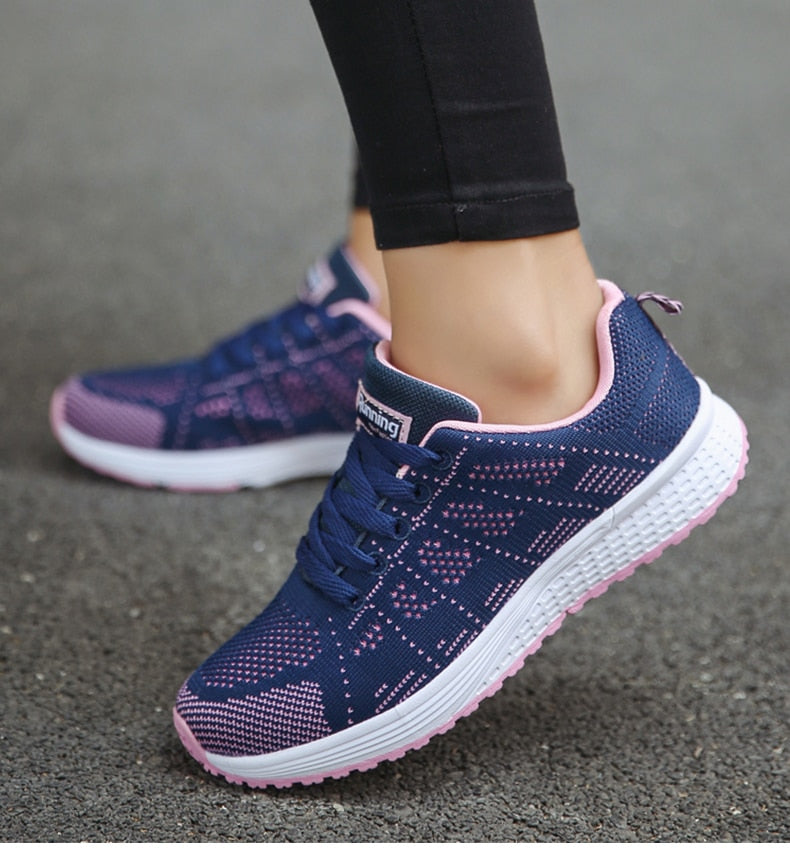 Ergonomic Comfort Sneakers - NovaFit-White-2.5-Nora Luxe