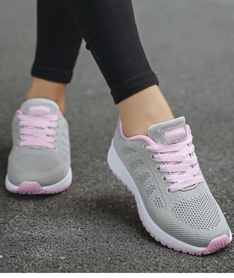 Ergonomic Comfort Sneakers - NovaFit-White-2.5-Nora Luxe