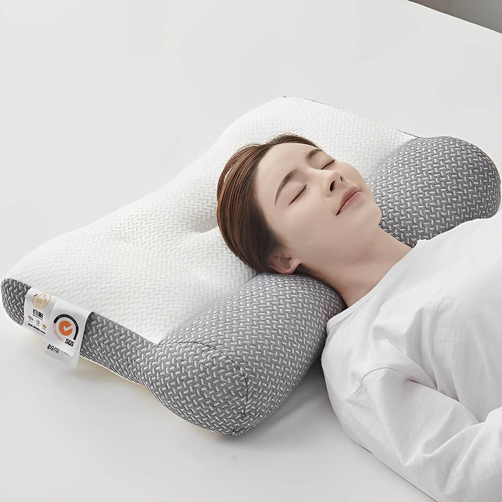 Ergonomic Cushion Grey - OrthoComfort-Gray-15.7" × 23.6"-Nora Luxe