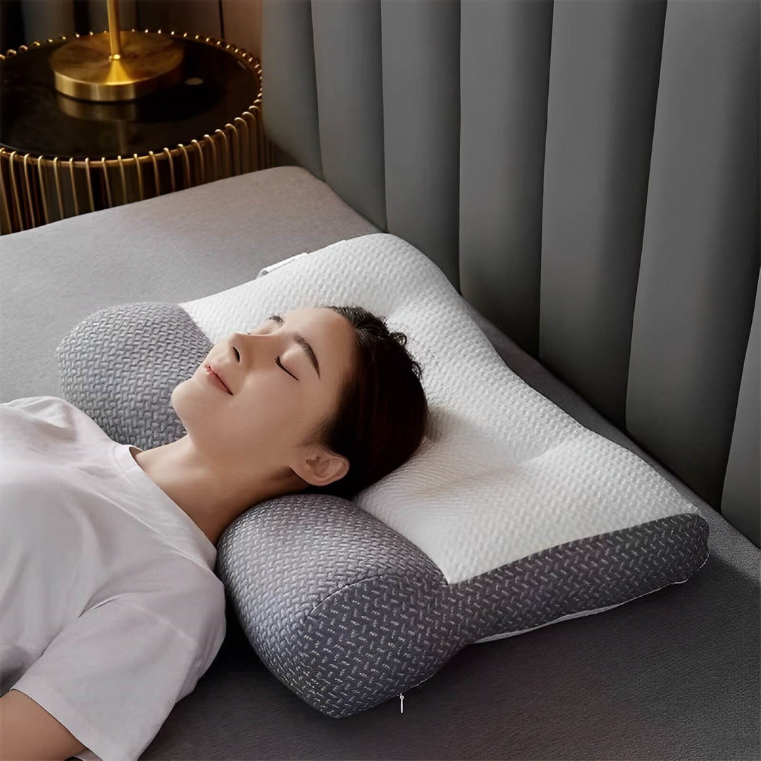 Ergonomic Cushion Grey - OrthoComfort-Gray-15.7" × 23.6"-Nora Luxe