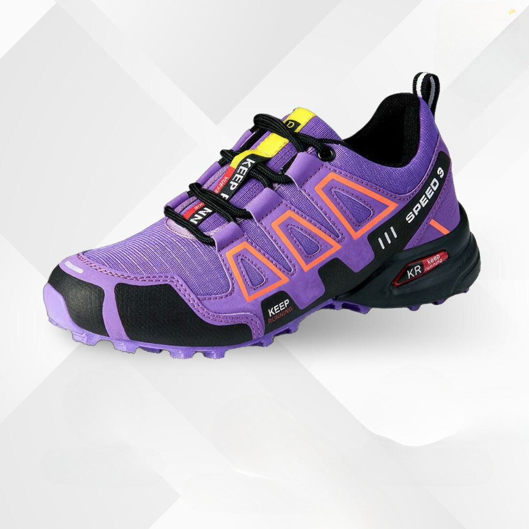 Ergonomic outdoor hiking shoes with comfort cushioning – TrailStep-Purple (Women)-5.5-Nora Luxe