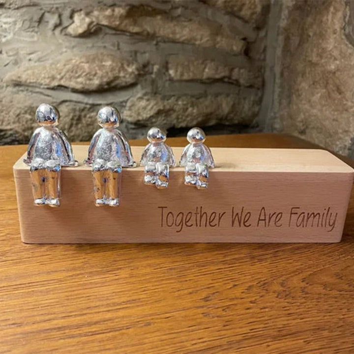 Eternal Family Relationship Sculpture - Unity-Nora Luxe