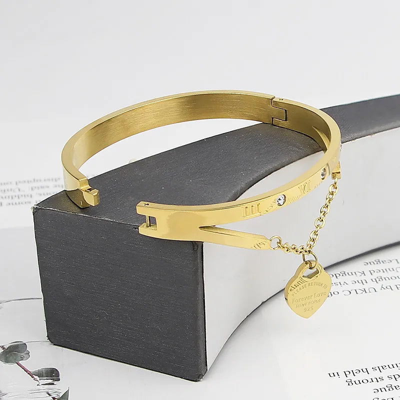 Eternal Love Bangle | Elegant Women's Jewellery-Silver-Nora Luxe