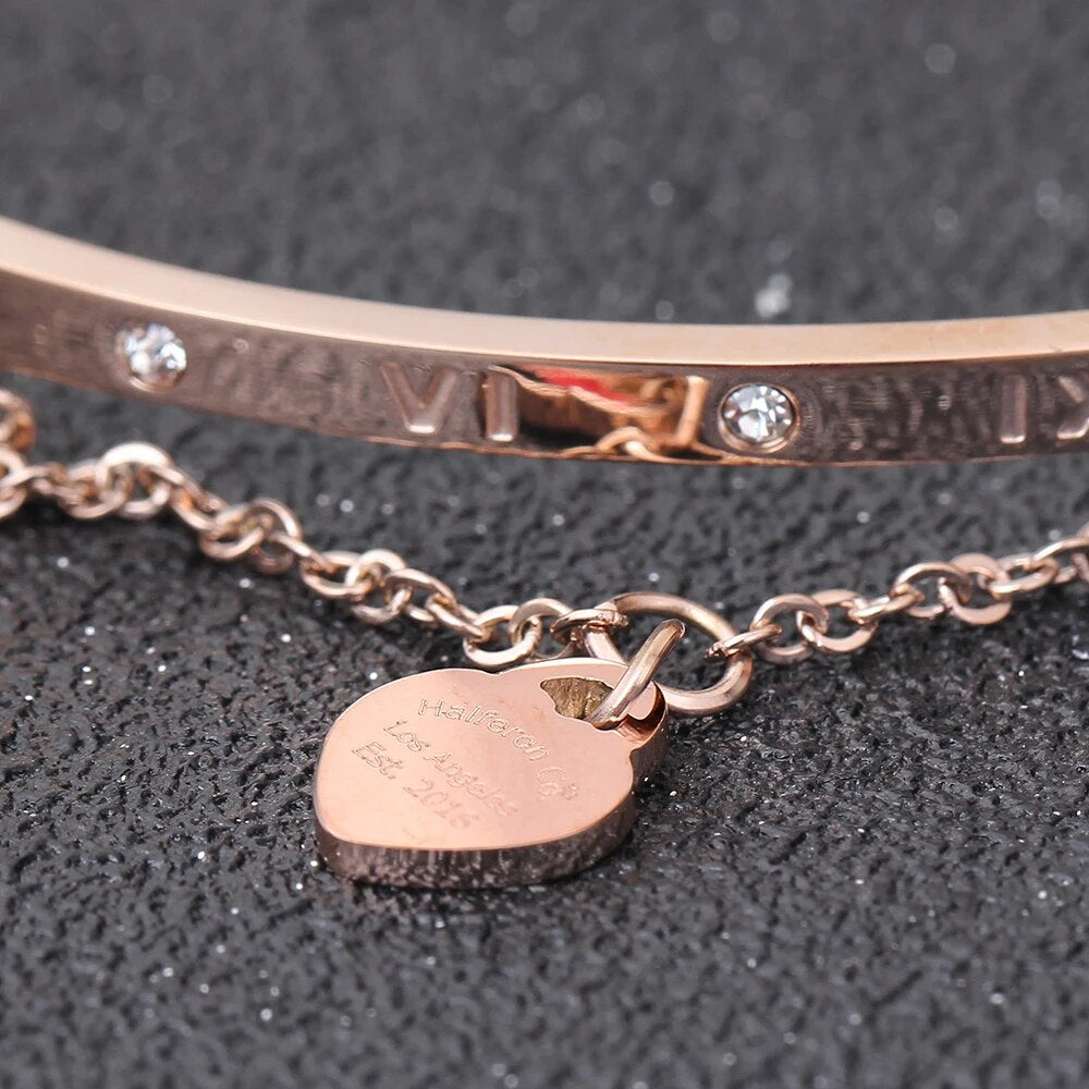 Eternal Love Bangle | Elegant Women's Jewellery-Silver-Nora Luxe