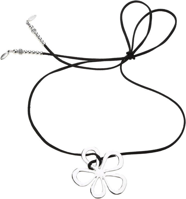 Ethnic Style Flower Necklace | Bohemian Floral Pendant-Nora Luxe