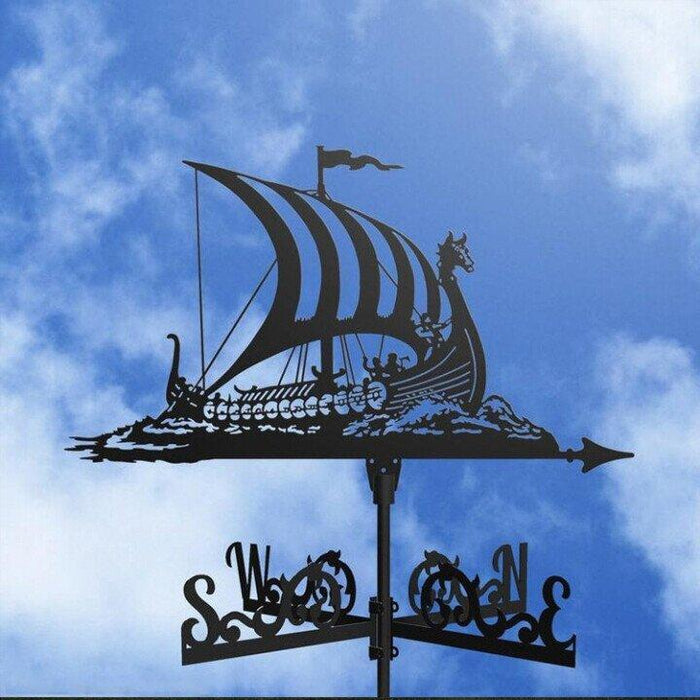 Excentric Weather Vane for the Garden – Vintoro-Pirate ship-The Livary