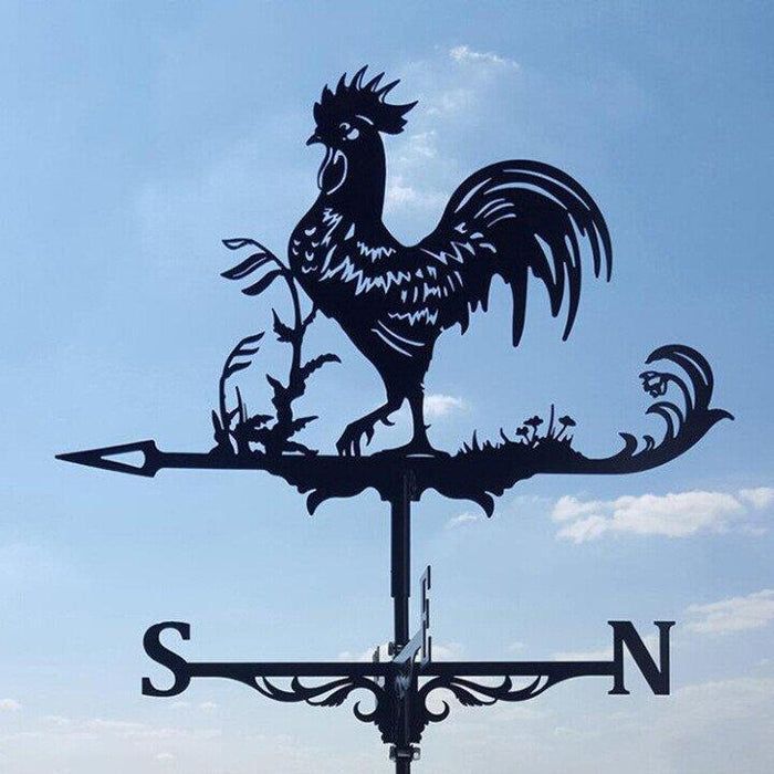 Excentric Weather Vane for the Garden – Vintoro-Rooster-The Livary