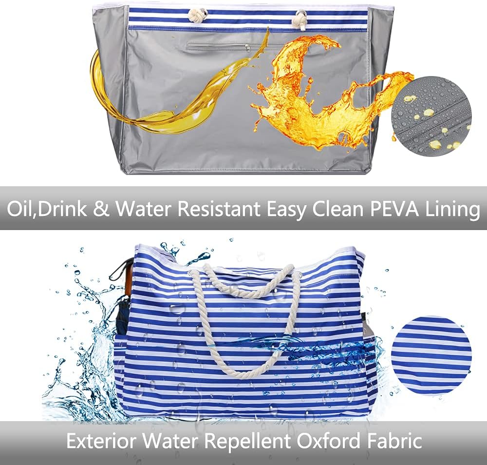 Waterproof Extra Large Beach Tote with Bonus Travel Case – CoastCarry