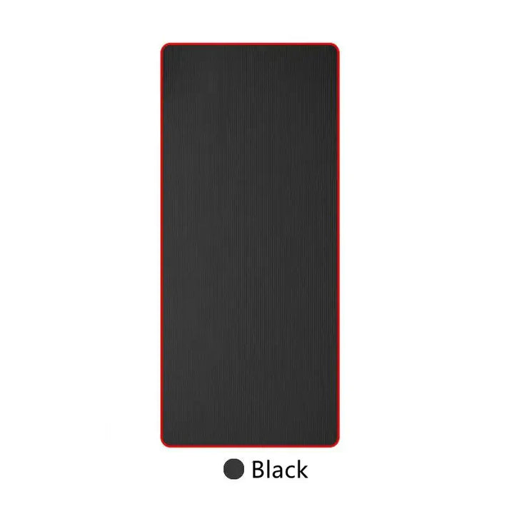 Extra Thick Anti-Slip Yoga Mat - FlexiMat-Black-Nora Luxe