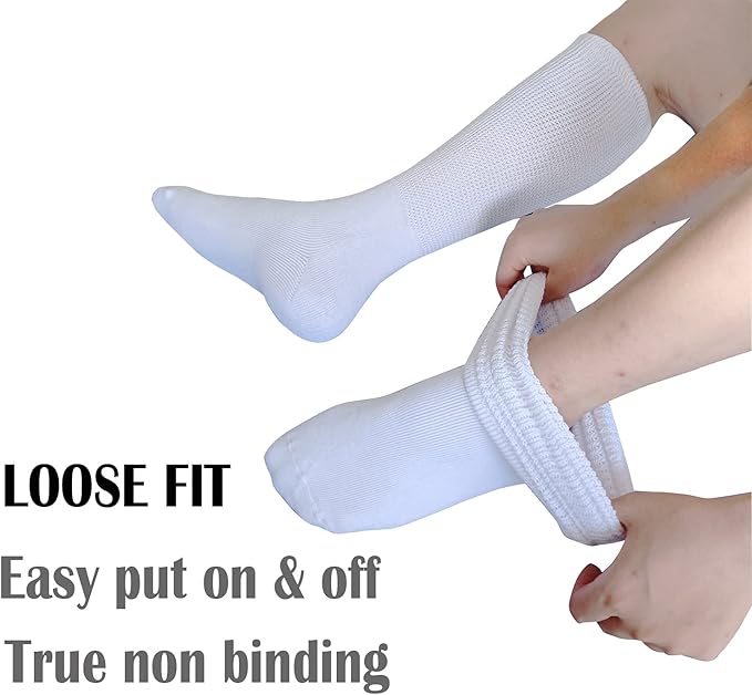 Extra Wide Diabetic & Lymphedema Socks - VitalSox-Nora Luxe