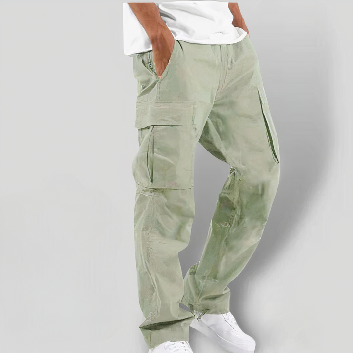 Fashionable Cargo Pants - Finn-Light green-XS-Nora Luxe