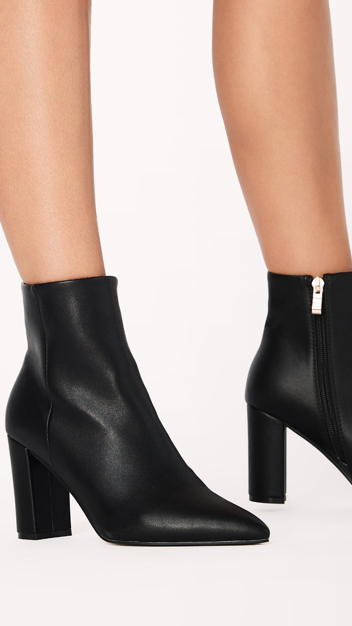 Fashionable Casual Ankle Boots - Elonette-Brown-3-Nora Luxe