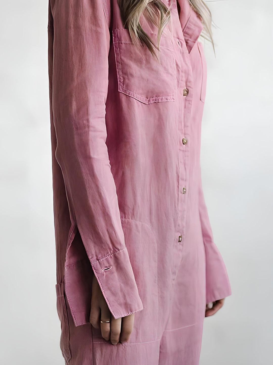 Fashionable Jumpsuit - Aria-Pink-S-Nora Luxe