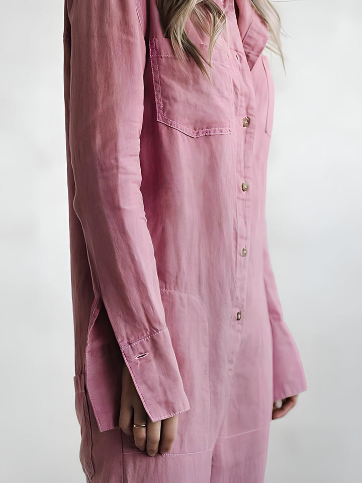 Fashionable Jumpsuit - Aria-Pink-S-Nora Luxe