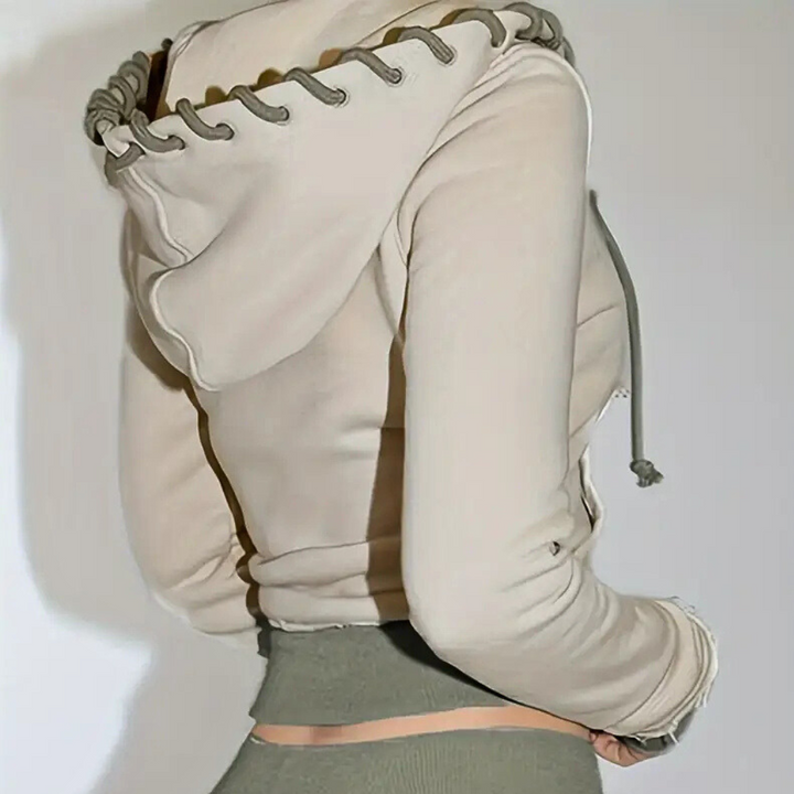 Fashionable Ladies' Jacket with Hood - Elise-XS-Nora Luxe