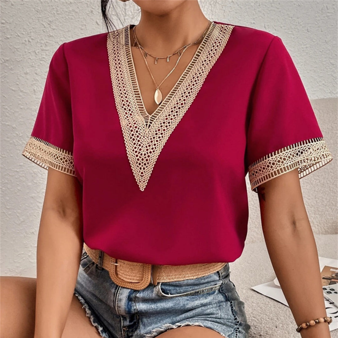 Fashionable Ladies' Shirt - Sophia-Claret-S-Nora Luxe