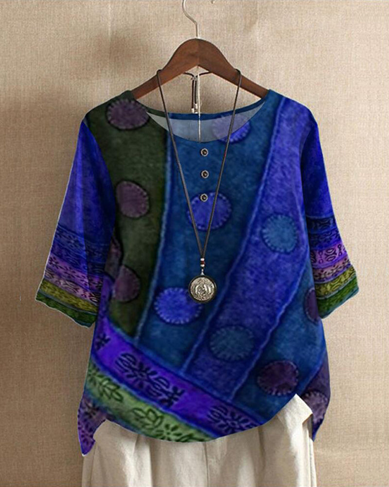 Fashionable Ladies Top - Eva-Blue-S-Nora Luxe