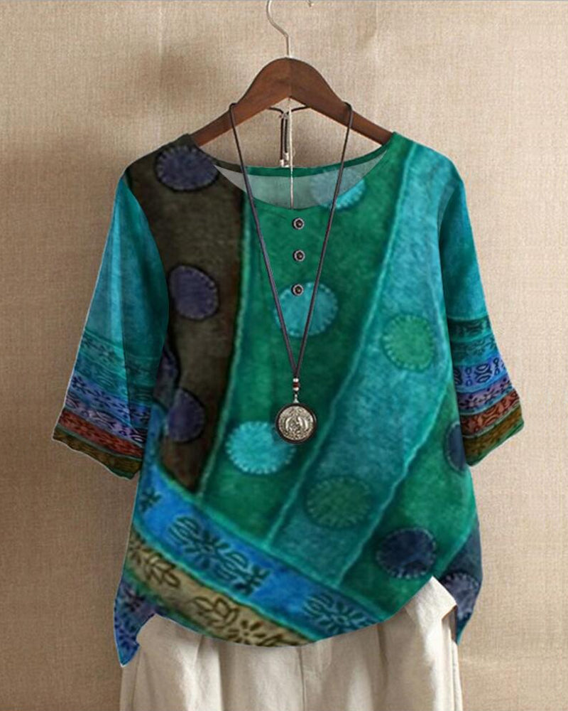 Fashionable Ladies Top - Eva-Green-S-Nora Luxe