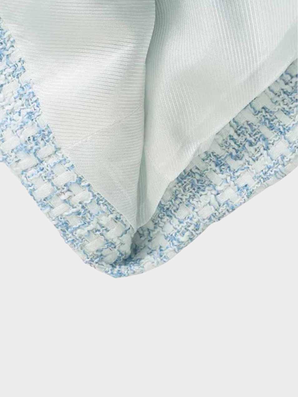 Fashionable Light Blue Women's Blazer - Elena-XS-Nora Luxe