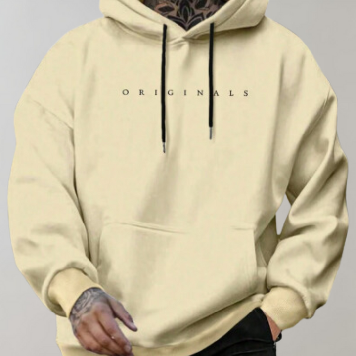 Fashionable Men's Hoodie - Elias-Yellow-S-Nora Luxe