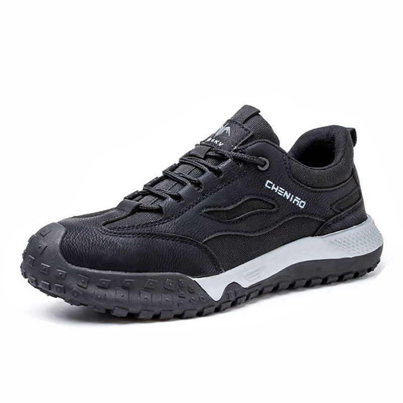 Fashionable Safety Shoes - ProGuard-Black leather-6.0-Nora Luxe