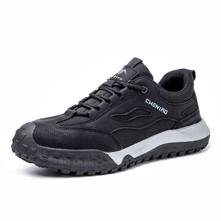 Fashionable Safety Shoes - ProGuard-Black leather-6.0-Nora Luxe