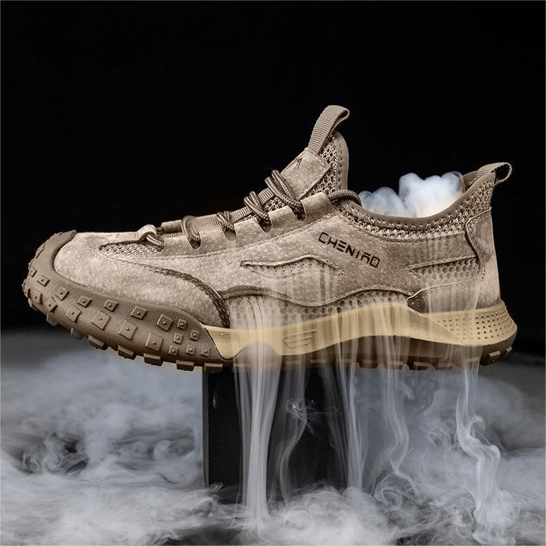 Fashionable Safety Shoes - ProGuard-Khaki-6.0-Nora Luxe