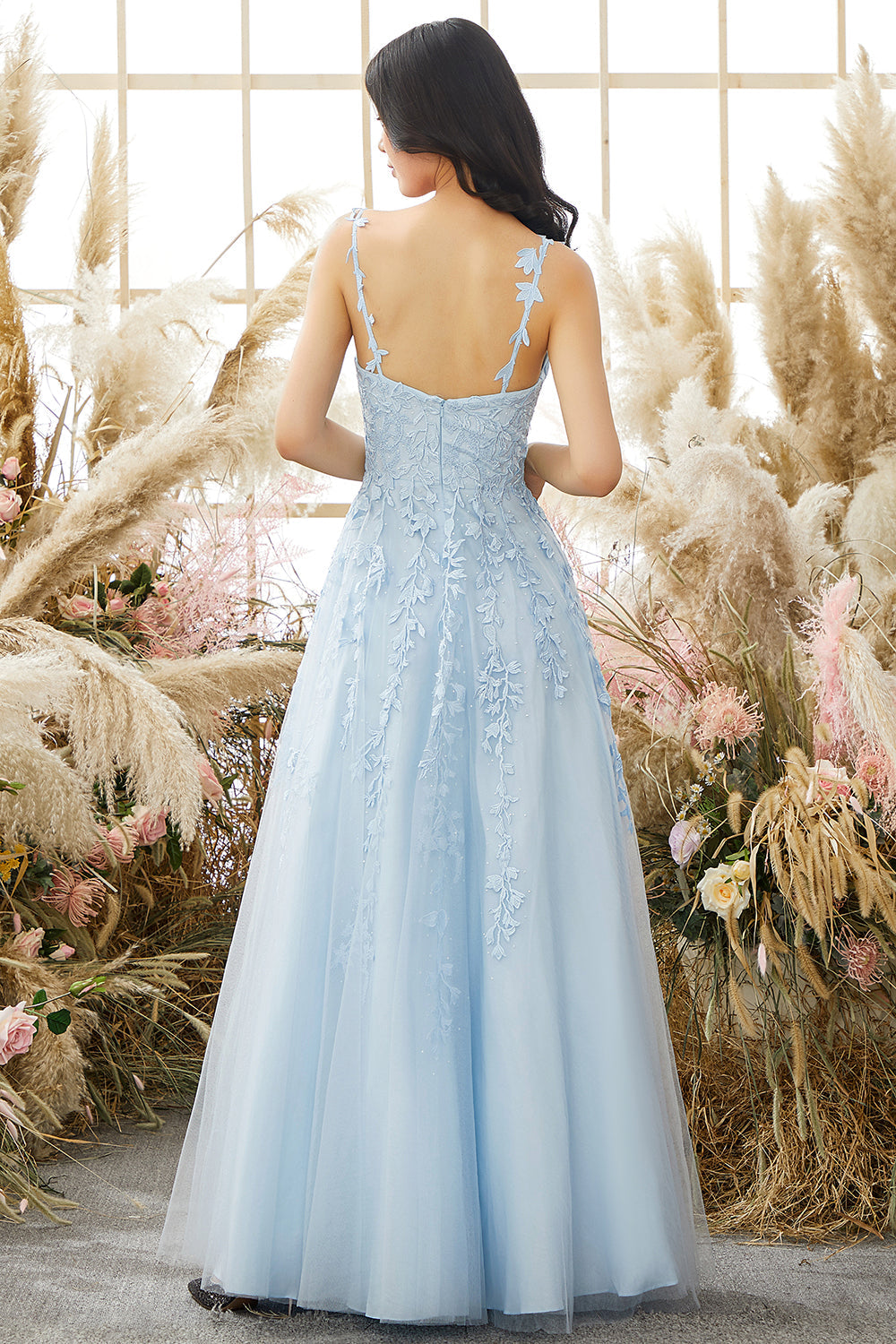 Fashionable Tulle Evening Dress with Embellishments - Victoria-Lila-0-Nora Luxe