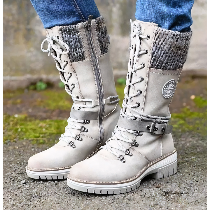 Fashionable Winter Boots for Women - Livia-Gray-4.0-Nora Luxe