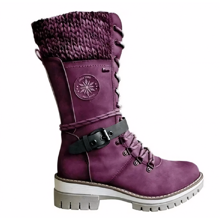 Fashionable Winter Boots for Women - Livia-Purple-4.0-Nora Luxe
