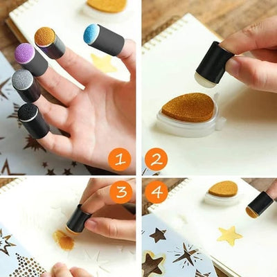 Finger paint set for Creative Painting Fun - Pico-The Livary