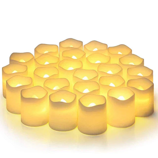 Flameless LED Candles for a Cozy Atmosphere - Lumos-Nora Luxe