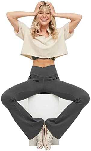 Flared Yoga Leggings - VFit-Black-2XS-Nora Luxe