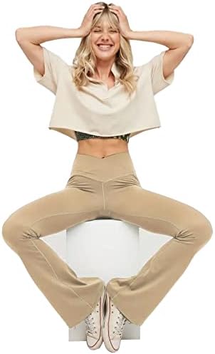 Flared Yoga Leggings - VFit-Black-2XS-Nora Luxe