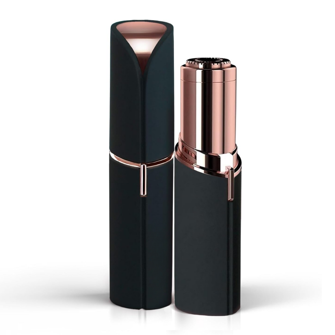 Flawless Facial Hair Remover – Discover Smooth Skin Now!-Black-Nora Luxe