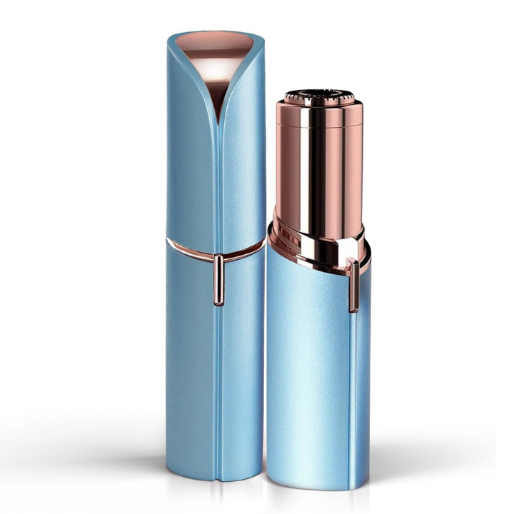 Flawless Facial Hair Remover – Discover Smooth Skin Now!-Blue-Nora Luxe