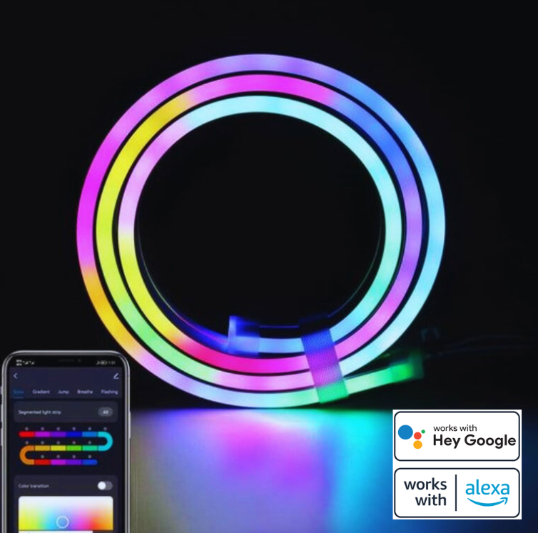 Flexible LED Strip - FlexiGlow LED-3.28 feet-Nora Luxe