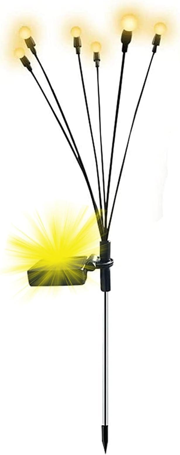 Floating Solar Garden Lights with Firefly Effect – FireGlow-Nora Luxe