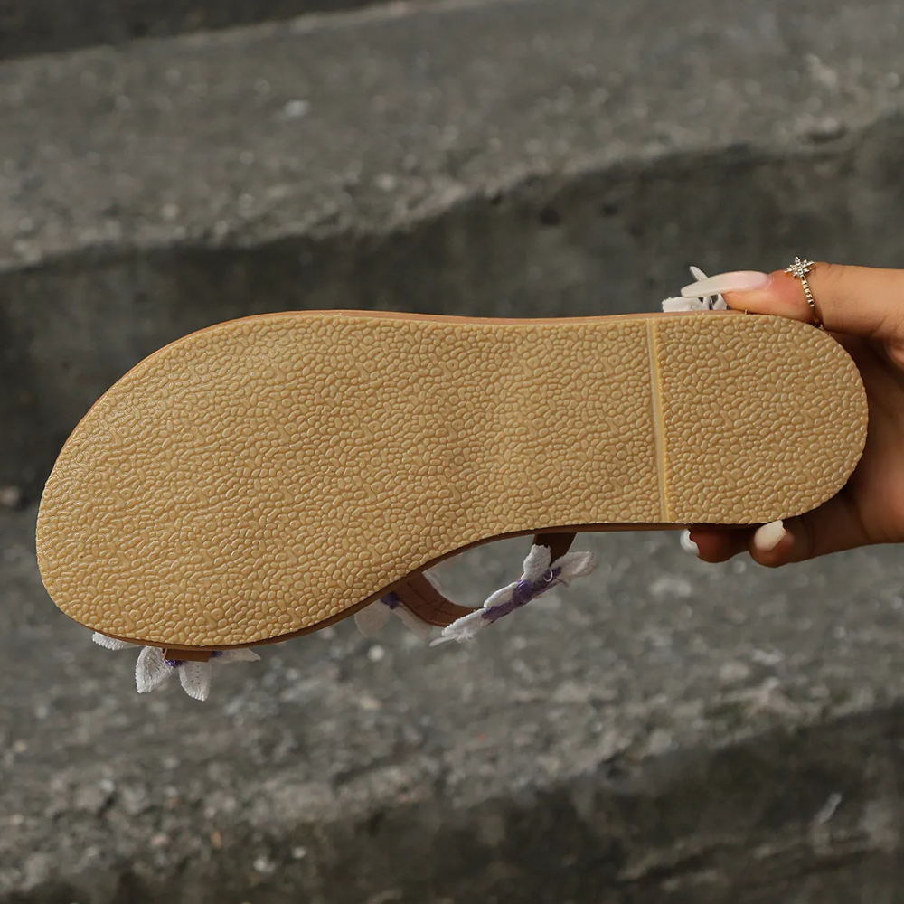 Floral Sandals for Women - Lina-Blue-3-Nora Luxe