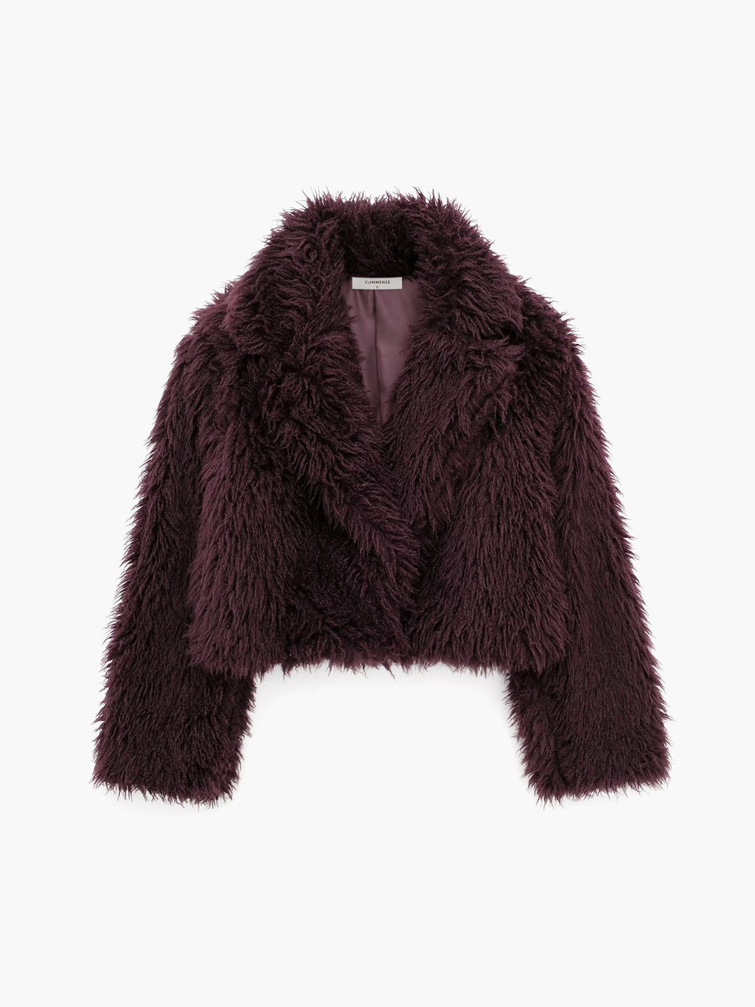 Fluffy Imitation Fur Short Jacket - Lina-XS-Nora Luxe