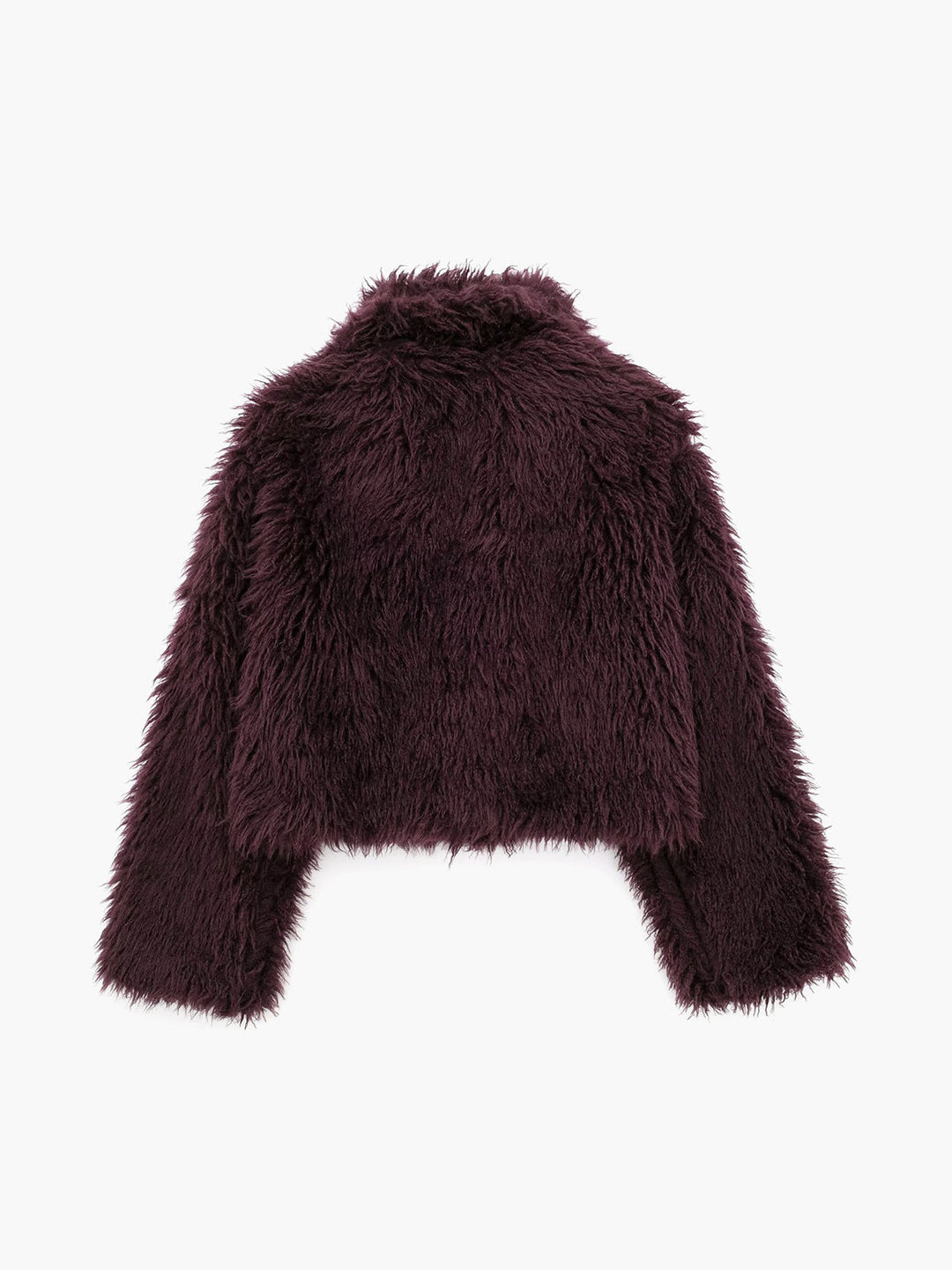 Fluffy Imitation Fur Short Jacket - Lina-XS-Nora Luxe