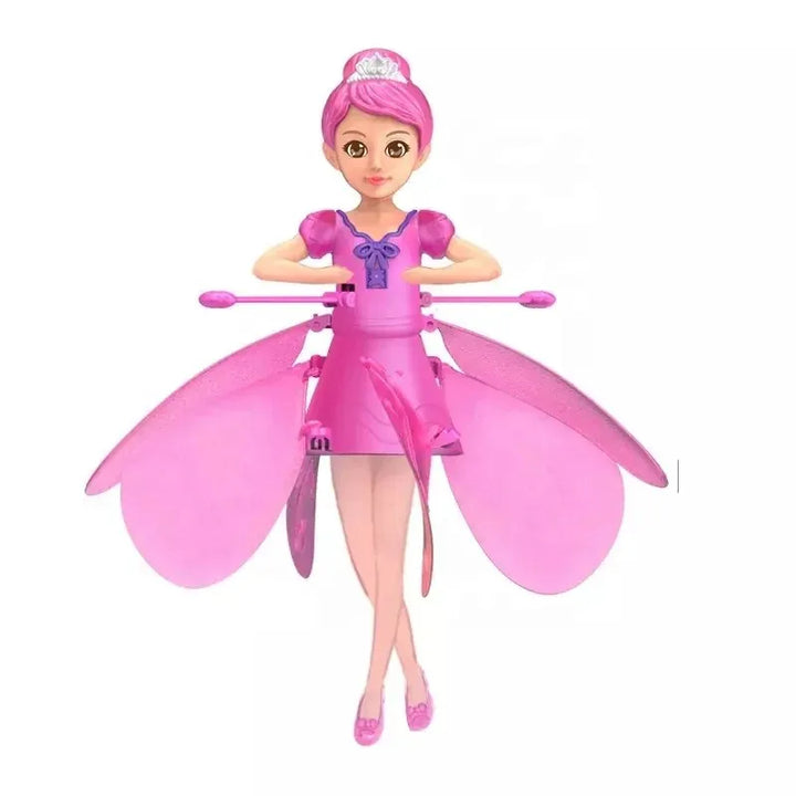 FLYING POP WITH LIGHT - DANCE SIMULATION & GESTURE CONTROL - MAGICAL FLYING TOY FOR CHILDREN-Pink-Nora Luxe