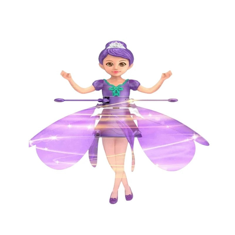 FLYING POP WITH LIGHT - DANCE SIMULATION & GESTURE CONTROL - MAGICAL FLYING TOY FOR CHILDREN-Purple-Nora Luxe