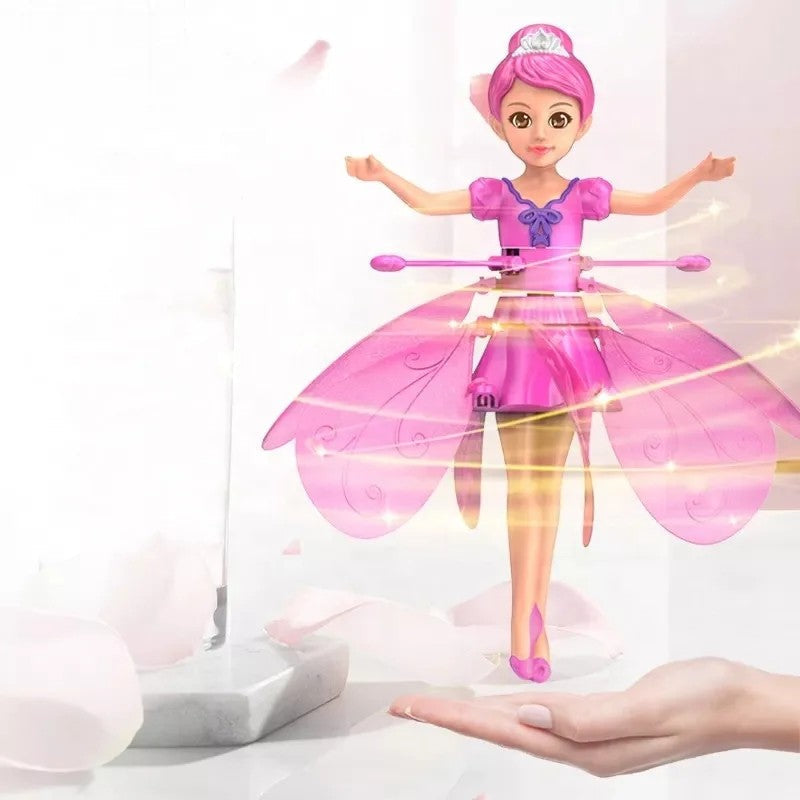 FLYING POP WITH LIGHT - DANCE SIMULATION & GESTURE CONTROL - MAGICAL FLYING TOY FOR CHILDREN-Purple-Nora Luxe