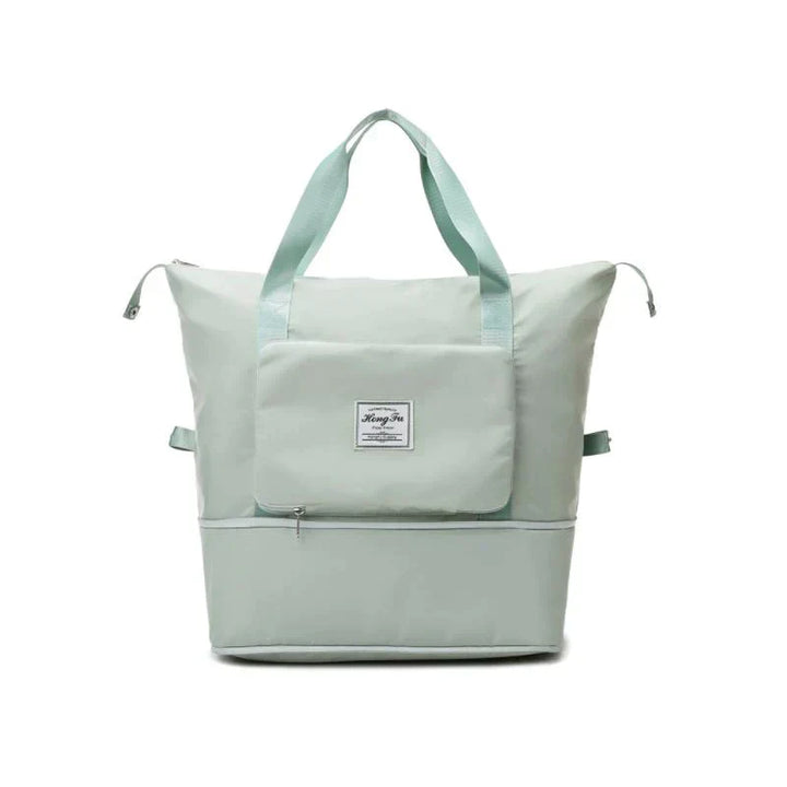 Foldable Travel Bag - FlexiCarry-Green-Nora Luxe